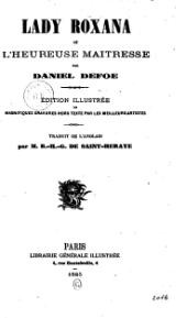 The Fortunate Mistress (Parts 1 and 2) or a History of the Life of Mademoiselle De Beleau Known by the Name of the Lady Roxana