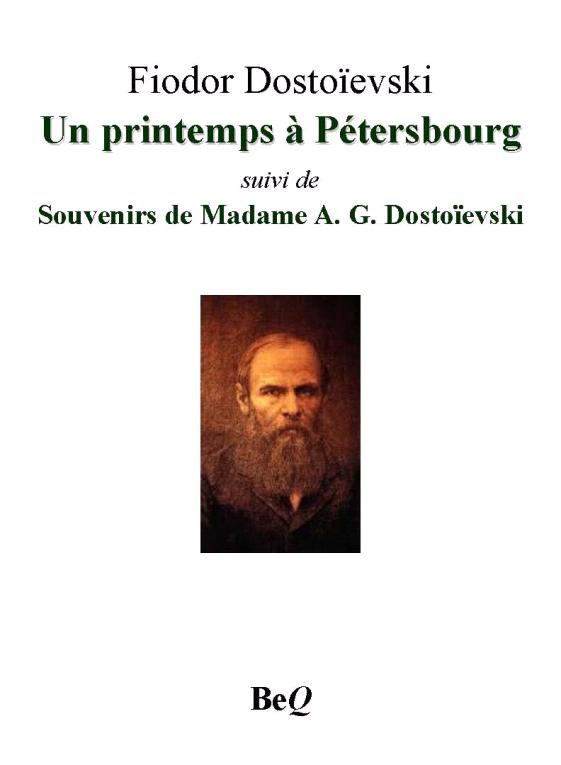 Un printemps à Pétersbourg