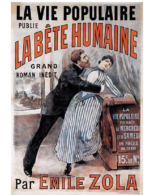 Profil - Zola (Emile) : La Bête Humaine
