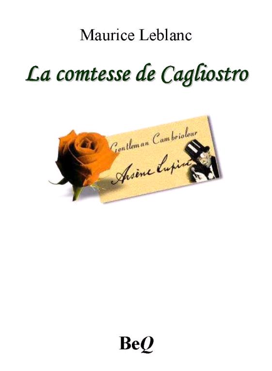 La comtesse de Cagliostro