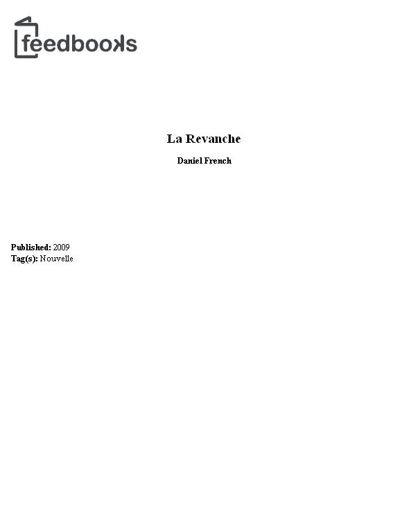La Revanche